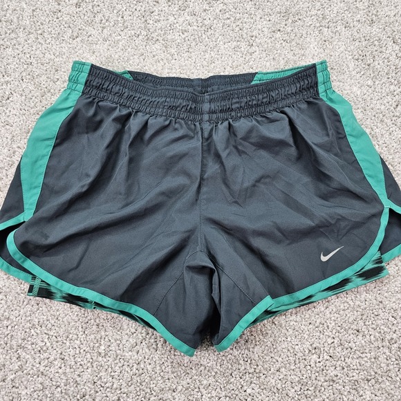 Nike Tempo Gray Teal Shorts with built In Spandex Size Small‎ - Picture 1 of 7